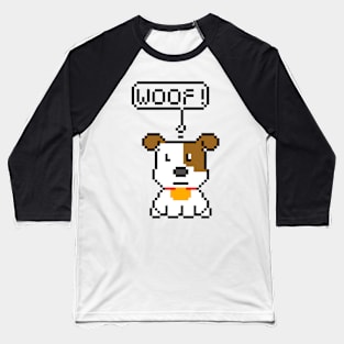 Fashion's Pixel Creatures Dogs Baseball T-Shirt